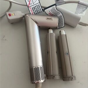 Shark Silver Hair Dryer with Attachments